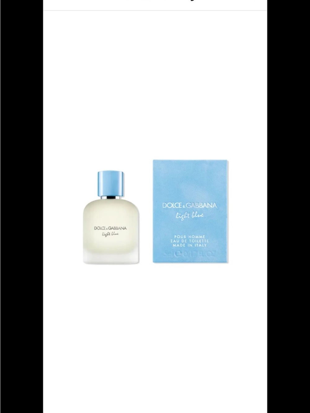New Dolce & Gabbana Mini Fragrance